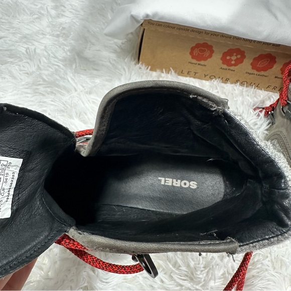 Sorel Blake Lace Up Quarry Boots Womens Sz 8.5 Leather Waterproof Hiking Winter - Picture 9 of 15